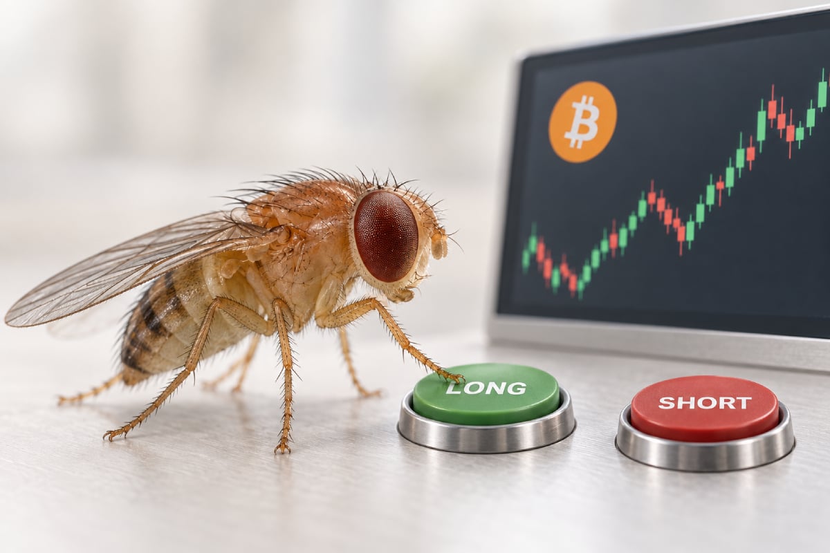 Муха заработала первый $1 на BTC: могут ли животные торговать лучше трейдеров с Уолл-стрит