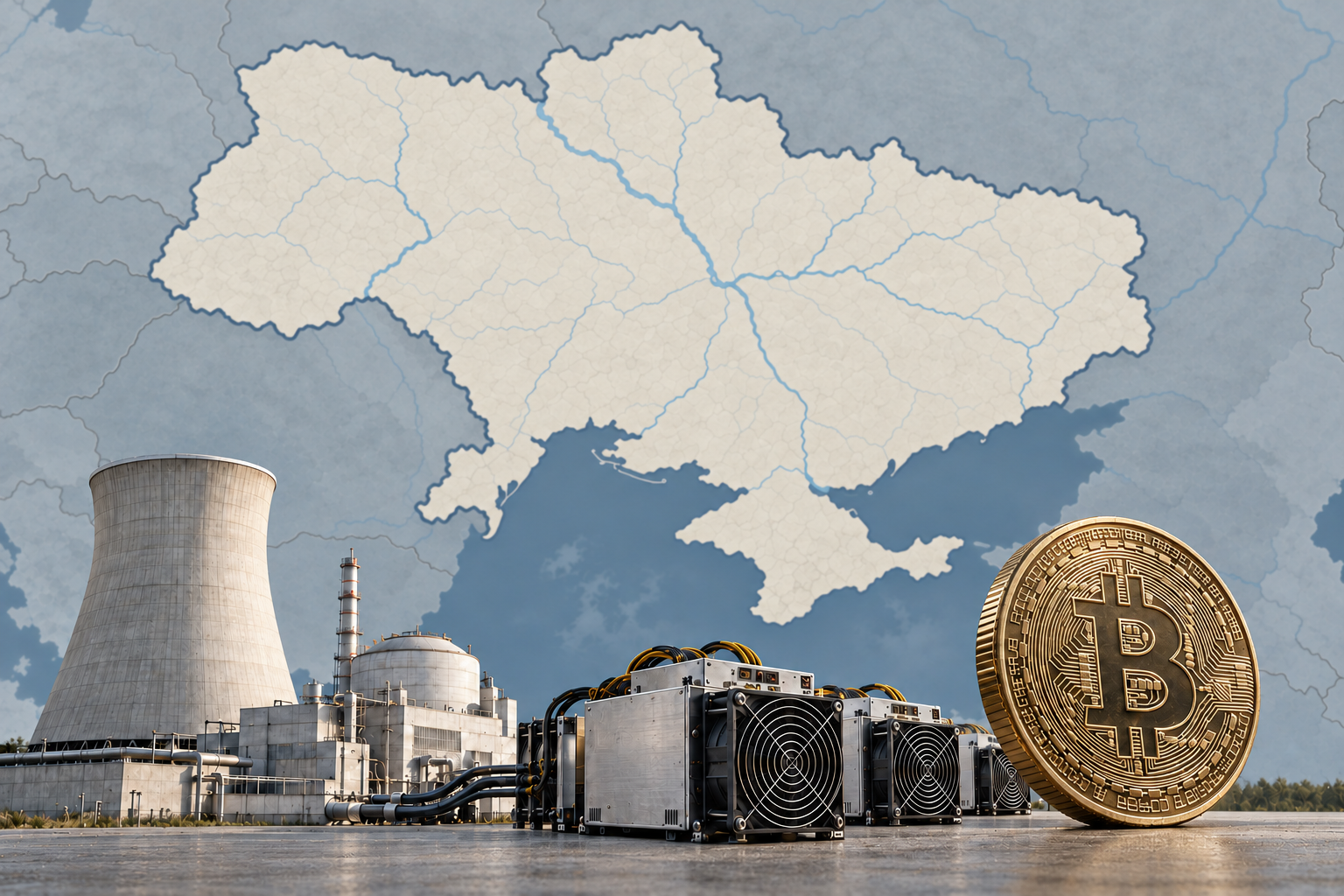 Может ли майнинг биткоина помочь восстановить Украину
